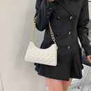 Women Fashion PU Leather Handbag Purse Lady Solid Color Casual Messenger Bag