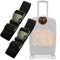 Black Small Travel Luggage Straps Short Adjustable Suitcase Belt Buckle Z5X0