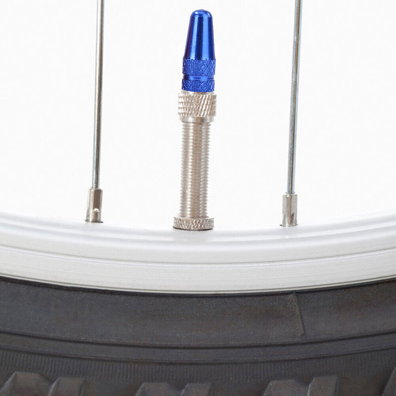 40pcs Bicycle Presta Valve Caps MTB Wheel Tyre Stem French Air Valve Caps Cover