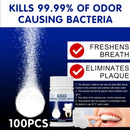 Denture Cleansing Tablets Orthodontic Retainer Mouth Guard Brace Sterilizing`