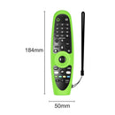 Y38 Remote Control Case for LG AN-MR600 AN-MR650 AN-MR20GA (Luminous Green)