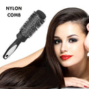 Nylon Hair Curly Hair Cylinder Comb Aluminum Curly Hairbrush Hairdressing Too