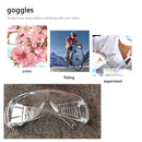 Motorcycle Cycling Sunglasses Dust Windproof Eye Protection Goggles (Clear)