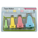 4pcs Splicing Fabric Bias Tape Maker 4 Size 6mm 12mm 18mm 25mm Binding Tools