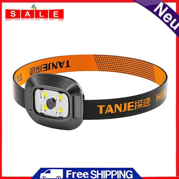 Portable Waterproof 4 LED Headlamp Headlight 3 Mode 500LM Outdoor Light Torch