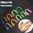 Silicone Skirts Windless Rubber Squid Soft Fishing Lures Beard Jig Bait