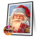 DIY 5D Mosaic Santa Claus Rhinestone Drawing Full Round Diamond Painting Kit