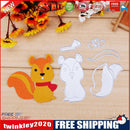 Cute Squirrel Cutting Die DIY Scrapbook/Photo Album Embossing Metal Stencil