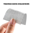 5x200cm Anti-Mosquito Screen Window Patch Self-Adhesive Repair Tape (Black)