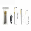 Size Home Cross Stitch Hand Large Eye Stainless Steel Threader Sewing Needles