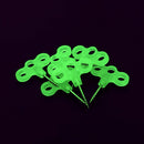 Accessories Luminous Ground Screws Tent Nail Screw Spike Hook Wind Rope Buckle