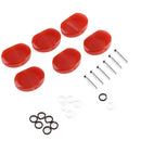 6pcs Guitar Tuning Herrings Tuner Heads Replacement Buttons Buttons Handle Cap Potentioms