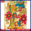 Painting Kit Round Drill Ornaments Diamond 5D DIY Full Drawing Bless Home G