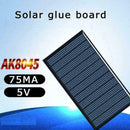 5V 75MA Mini Solar Panel System For DIY Battery Cell Y4S4 L6C0 Charger W3J5