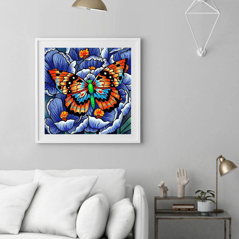 5D Diamond Painting Kits Butterfly Full Round Drill Rhinestone DIY Wall Crafts