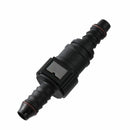 Black Hose Connector Quick Release Fuel Line Coupler Disconnect Connectors
