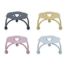 Retro Sealing Wax Furnace Tripod Iron Fire Paint Seal Stamp Stove (Black)