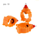 10Pcs/lots of chicken nipples drinking feeder automatic poultry spring water chest