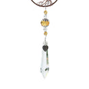 Crystal Prism Ball Pendant Wind Chimes Hanging Ornament Garden Decor (C) Newly