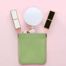 Women Wallets Napkin Tampon Bag Coin Purses Travel Cosmetic Bag (Green)