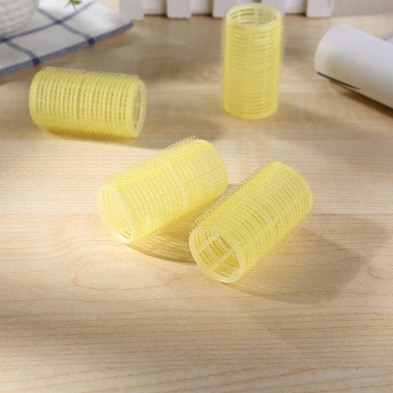 12pcs/set Plastic Hair Curler Roller Large Grip Styling Roller Curlers Hairdress