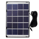 10W 5V Solar Panel for Wireless Outdoor Security Camera IP65 Waterproof Cha