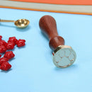 Copper Head Wax Sealing Stamp DIY Envelope Card Decor Seal with Handle(F016