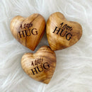 Little Pocket Wood Heart Token Christmas Anniversary Gift Lover Home DIY Deco