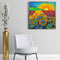 5D DIY Diamond Painting Sunflower Oil Painting Kits Full Round Drill Wall Decor