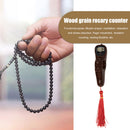 LED Electronic Counter Easy Resettable Rosary Bead Register for Pray (34) Newly