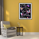 5D Kit Rhinestone Picture DIY Butterfly Letter Full Round Drill Diamond Paint