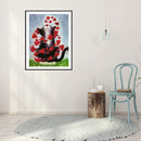 5D DIY Diamond Painting Love Cat Full Round Drill Art Picture Rhinestone Decor