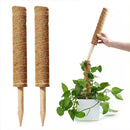 40cm Coir Moss Pole - Bamboo Root Support Climbing Monstera H O Plant Moss X7Z5