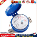 Cold Water Meter Adjustable Rotary Pointer Counter Water Measuring Meter Newly