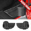 Front Door Storage Pockets Organizer Box for Jeep Wrangler JK JKU 2/4Door 2011+