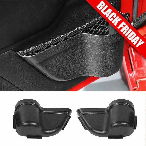 Front Door Storage Pockets Organizer Box for Jeep Wrangler JK JKU 2/4Door 2011+
