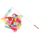 2m Ballet Streamer Rhythmic Equipment Gymnastics Rainbow Stick Twirler for
