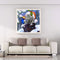 #A DIY Diamond Painting Wolf Flower Full Round Drill Mosaic Art Picture Home D