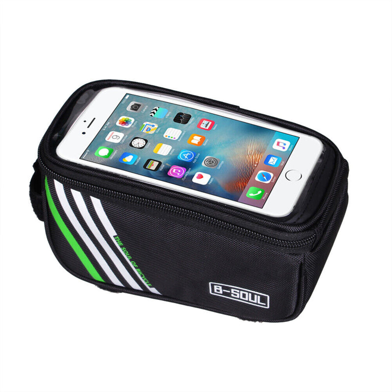 1.5L Cycling Bike Frame Front Tube Bag Multifunctional Bike Bag