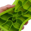 DIY Creative Big Ice Cube Mold Square Shape Silicone Ice Tray Green
