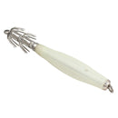 95mm*0.9mm Noctilucent Squid Cuttlefish Sleeve Lure Hook Bait Fishhook