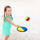 1/6pcs Kids Soft Training Practice Beach Tennis Ball Elastic Tennis Ball Toys