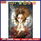 Female Cross Stitch Embroidery Needlework Kit DIY 11CT Stamped Handwork Wall Art