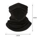 Cycling Camping Neck Tube Scarf Ice Silk Outdoor Running Bandana (black) Newly