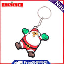 Cute Christmas Keychain Cartoon Snowman Keychain Attachments