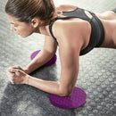 2pcs Yoga Mat Cushion Fitness Exercise Knee Balance Support Pads (Purple) Newly