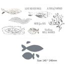 Creative Animal Metal Cutting Dies Silicone Seal Stencils for DIY Scrapbook