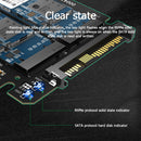 MAIWO KT047 M.2 SSD to U.2 Adapter NVMe SATA SSD to PCI-e U.2 Converter for PC