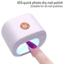 Nail Gel Dryer Soft Timing Lighting High Energy Efficiency No Black Hands Design
