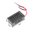 Two-wire 0.56 inch DC 4.5V to 30V Digital Voltmeter Voltage Meter (Blue) Newly